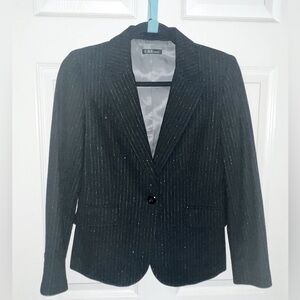 CDS Basic Japanese brand cashmere  Black Blazer Size Medium